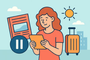 Lehtitilauksen tauottaminen loman ajaksi – onnistuuko se